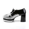 Funtasma - GLAMROCK02 Chaussures basses - Noir/Couleur argent Product image
